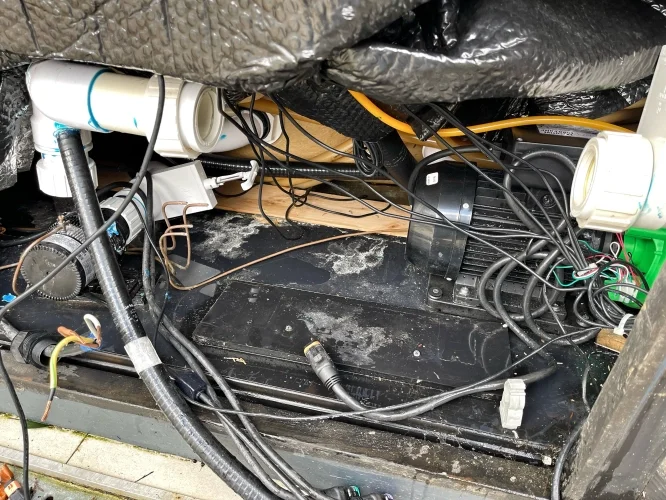 Control system upgrade for this Hydropool hot tub (image 2 of 6)