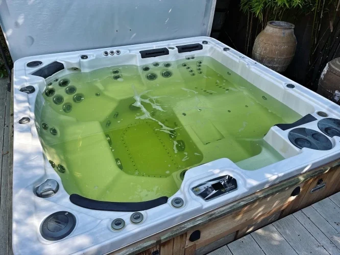Green to clean for this Hydropool 700