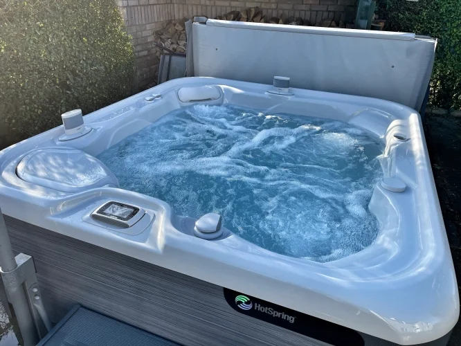 Hotspring biofilm flush & water change (image 9 of 10)