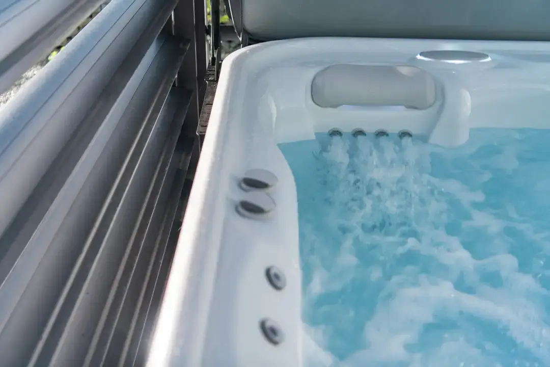 Hydrotherapy jets in a spa